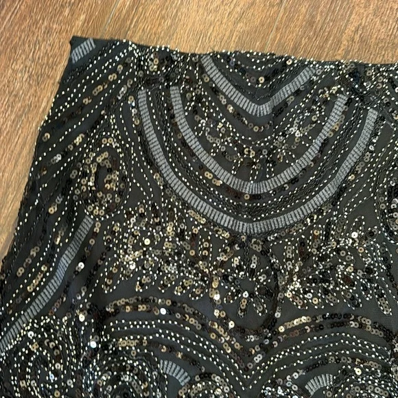 New Endless Rose Sequin Mini Skirt Size M - Picture 5 of 11